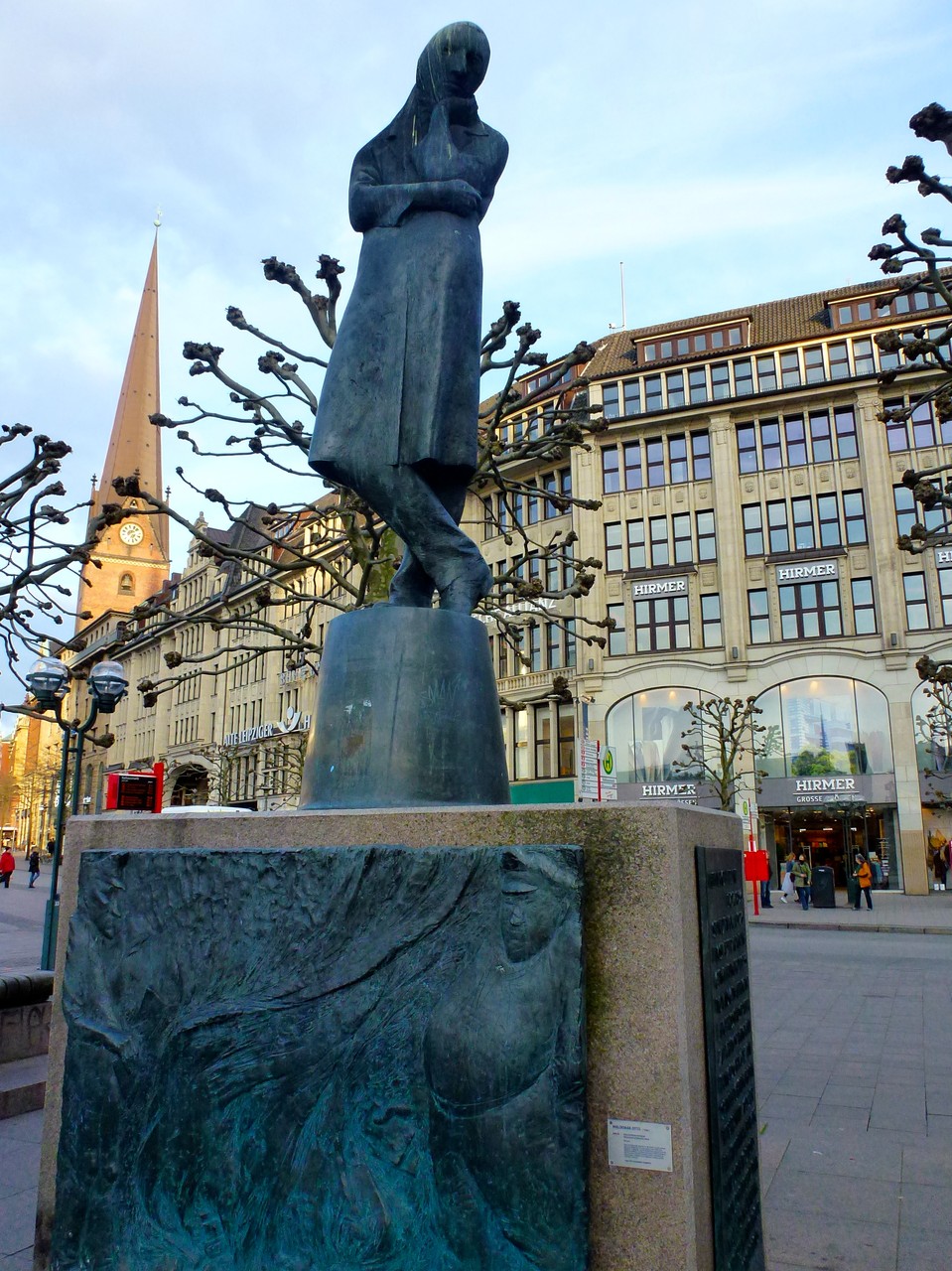 Denkmal auf dem Rathausmarkt