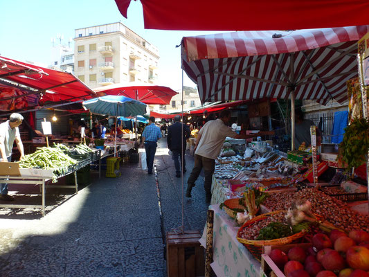 Bild: Fischmarkt Palermo