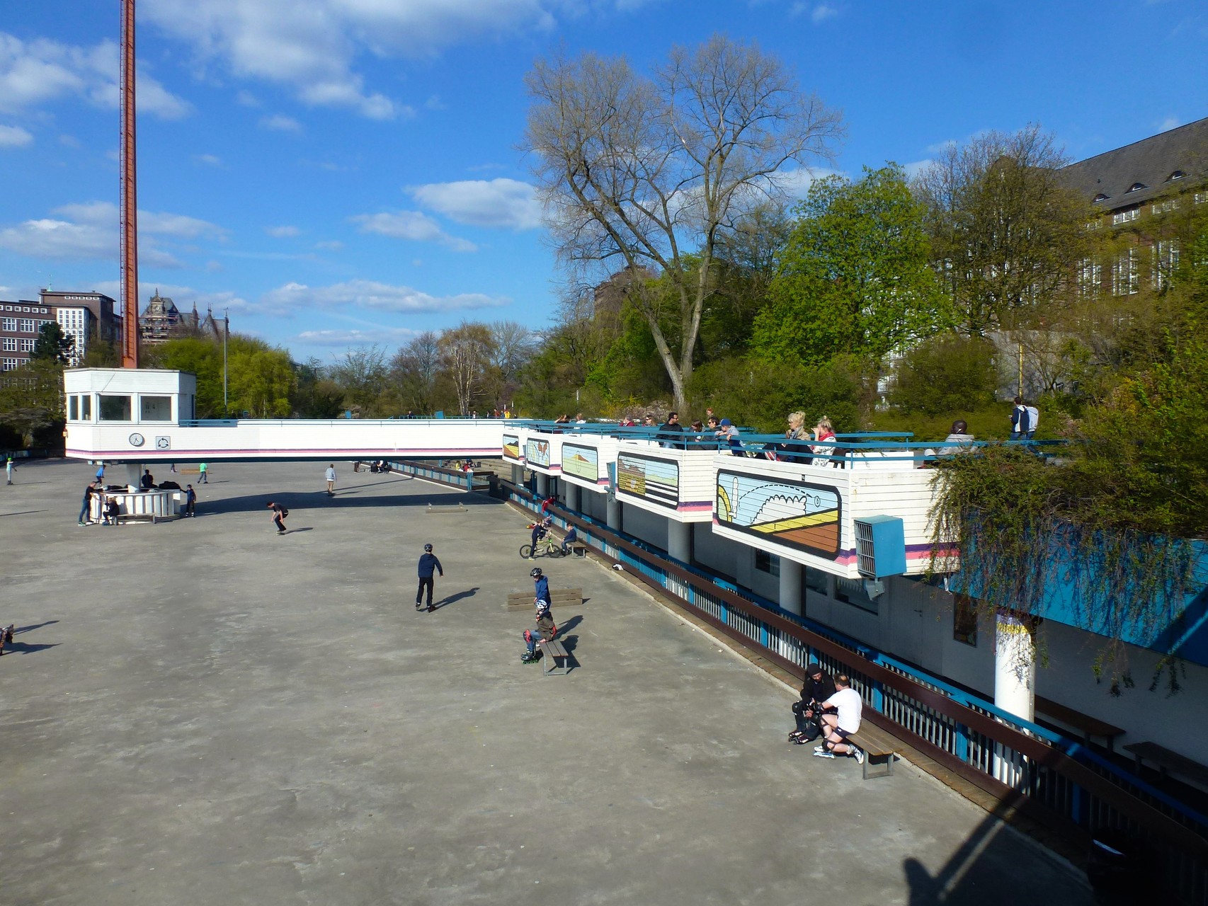 Indoo-Eisarena von Planten un Blomen