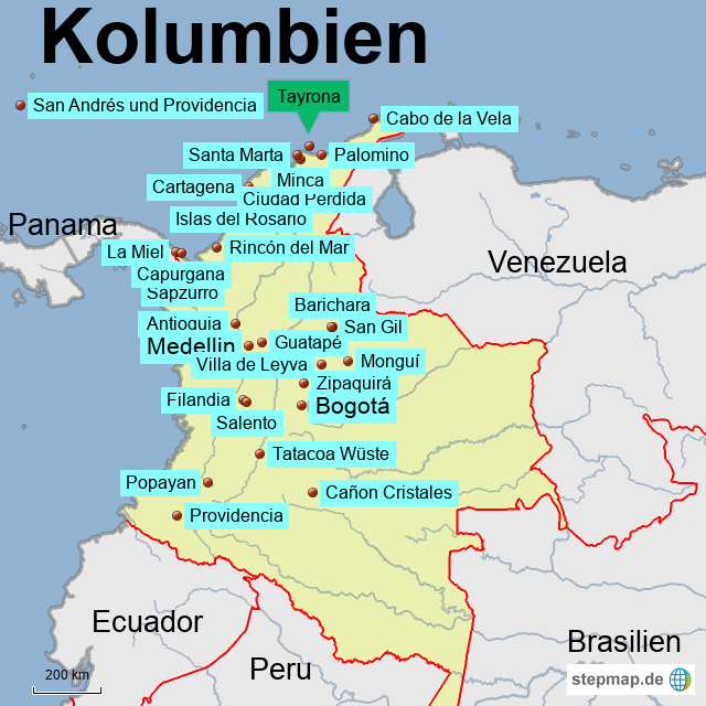 Kolumbien: Meine Top 25 Sehenswürdigkeiten und 10 Highlights