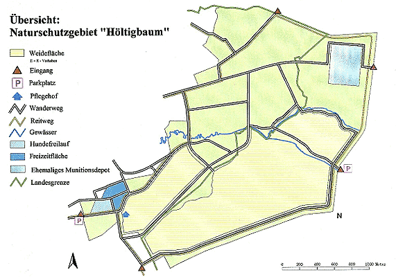 2 Wanderungen durch das NG Höltigbaum - LUPESI: Travel Routes