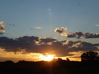 Bild: Abendhimmel