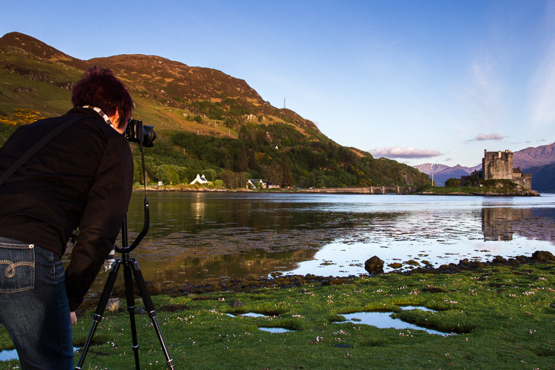 Bild: Fotografie am Eilean Donan Castle (Schottland)