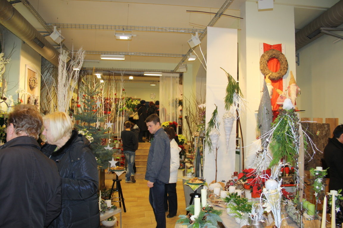 Adventsausstellung 2013 in der Blumenwerkstatt Dresden-Neustadt