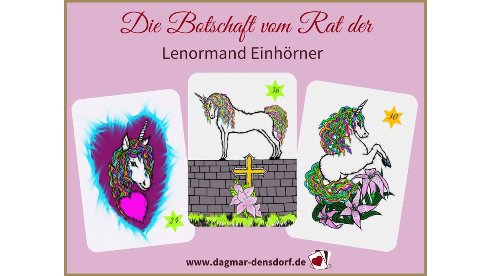 Orakelantwort Lenormand Einhorn Rat