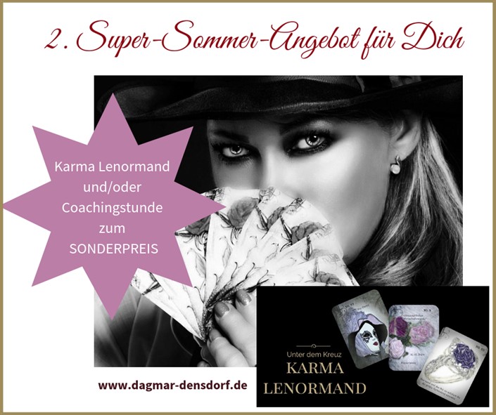 Super-Sommer-Angebot Karma Lenormand