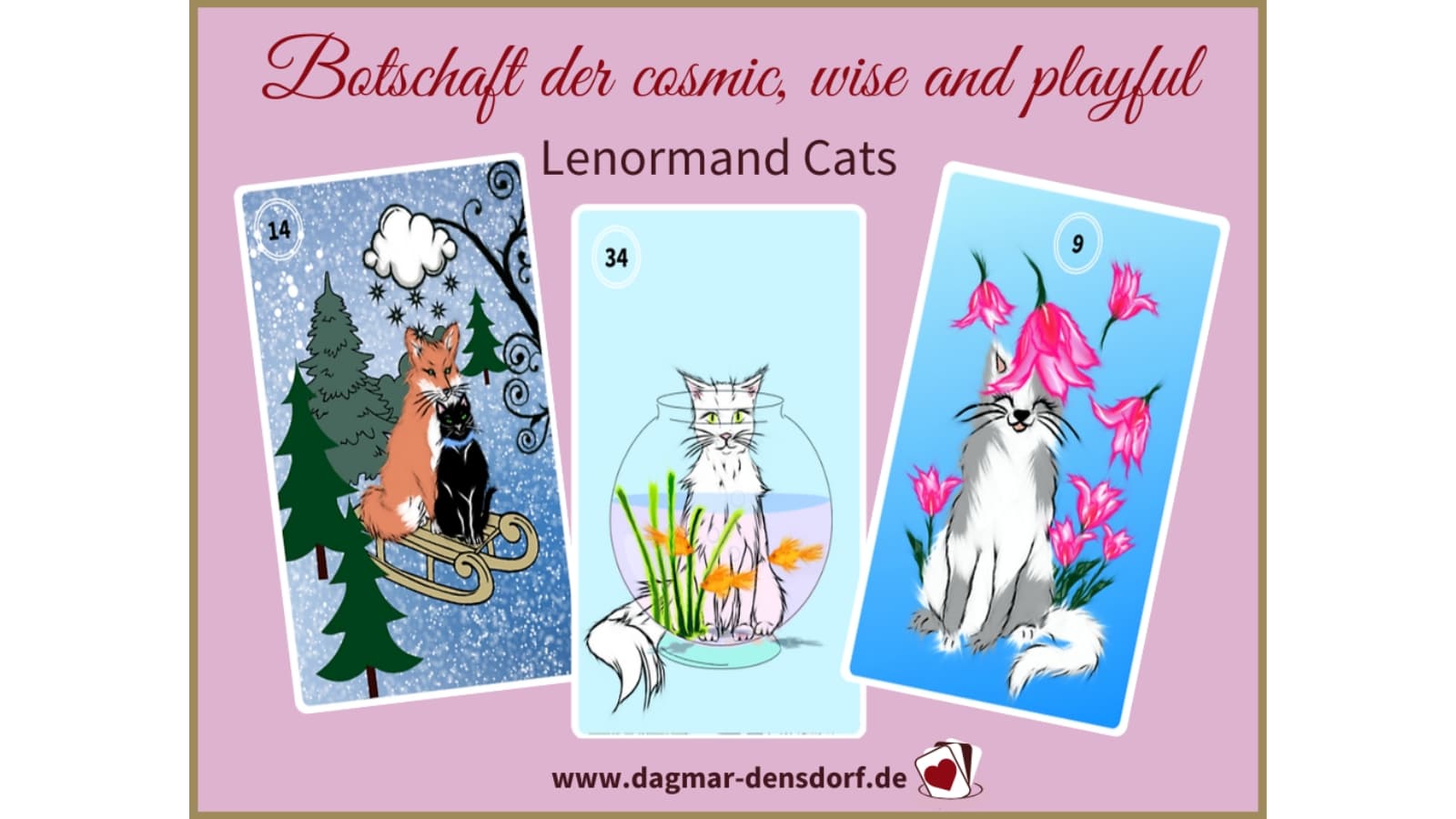 Orakelantwort der Lenormand Cats