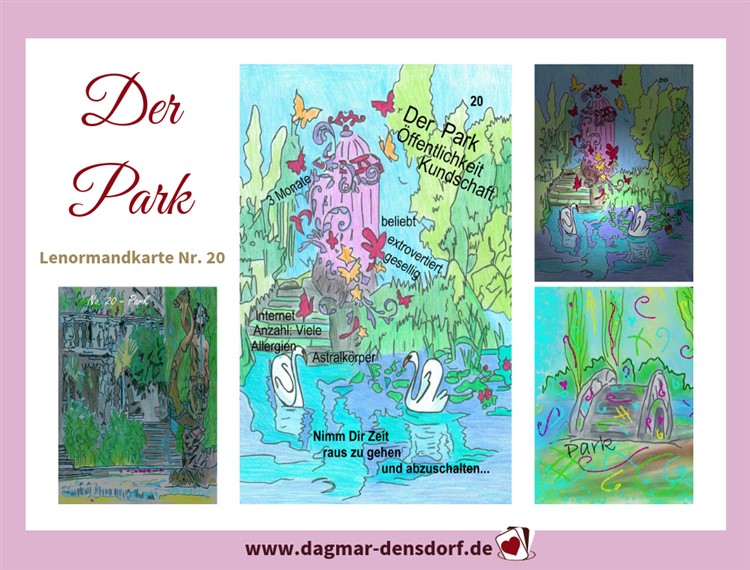 lenormandtageskarte-park
