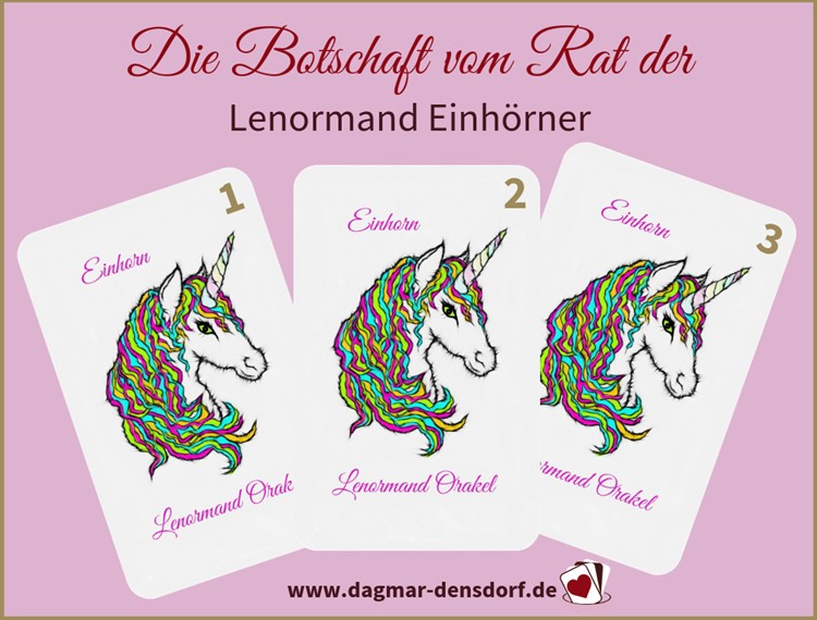 Einhorn Orakel zum mitmachen
