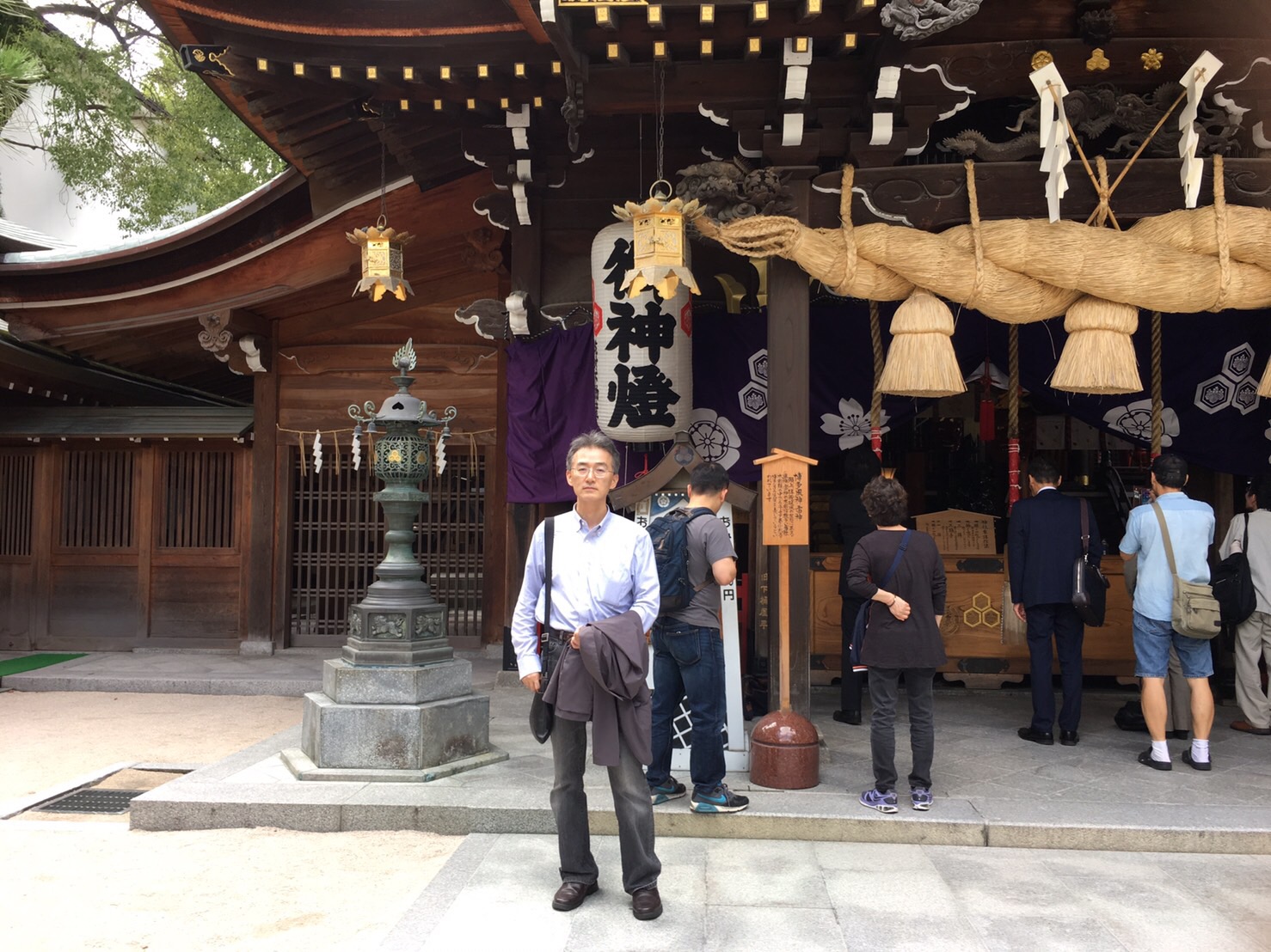 2016年10月18日 福岡県福岡市博多区上川端町の櫛田神社にて