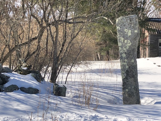 Mack Hill Rd. Granite Post