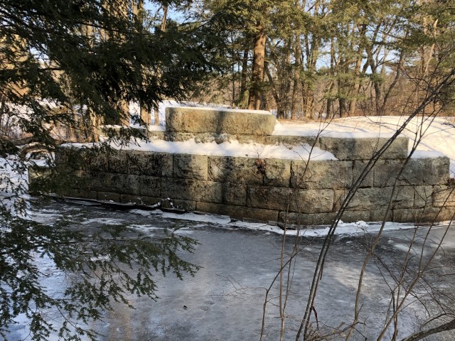 B&M Railroad Abutment
