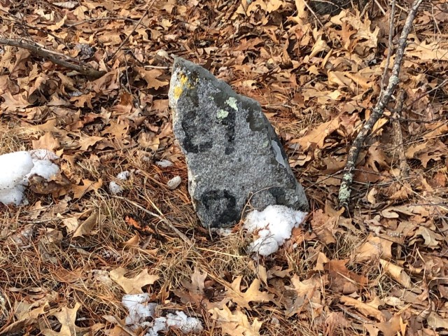 Amherst/Merrimack Town Line Marker
