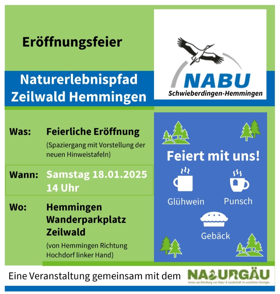 Eröffnung des neuen Naturerlebnispfads Zeilwald
