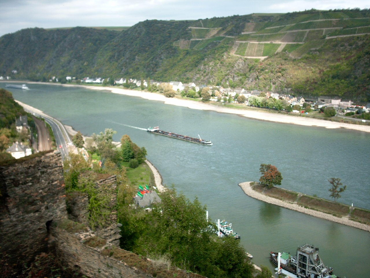 Vereinsfahrt nach Bingen 2004