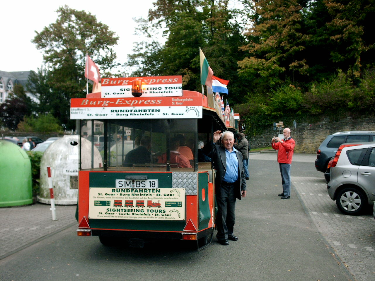 Vereinsfahrt nach Bingen 2004