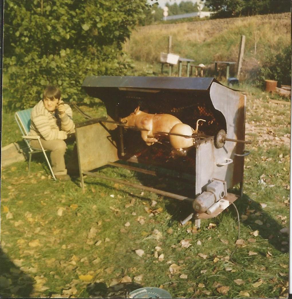 Auch anfang der 80er wurde bei uns schon gut gegessen...