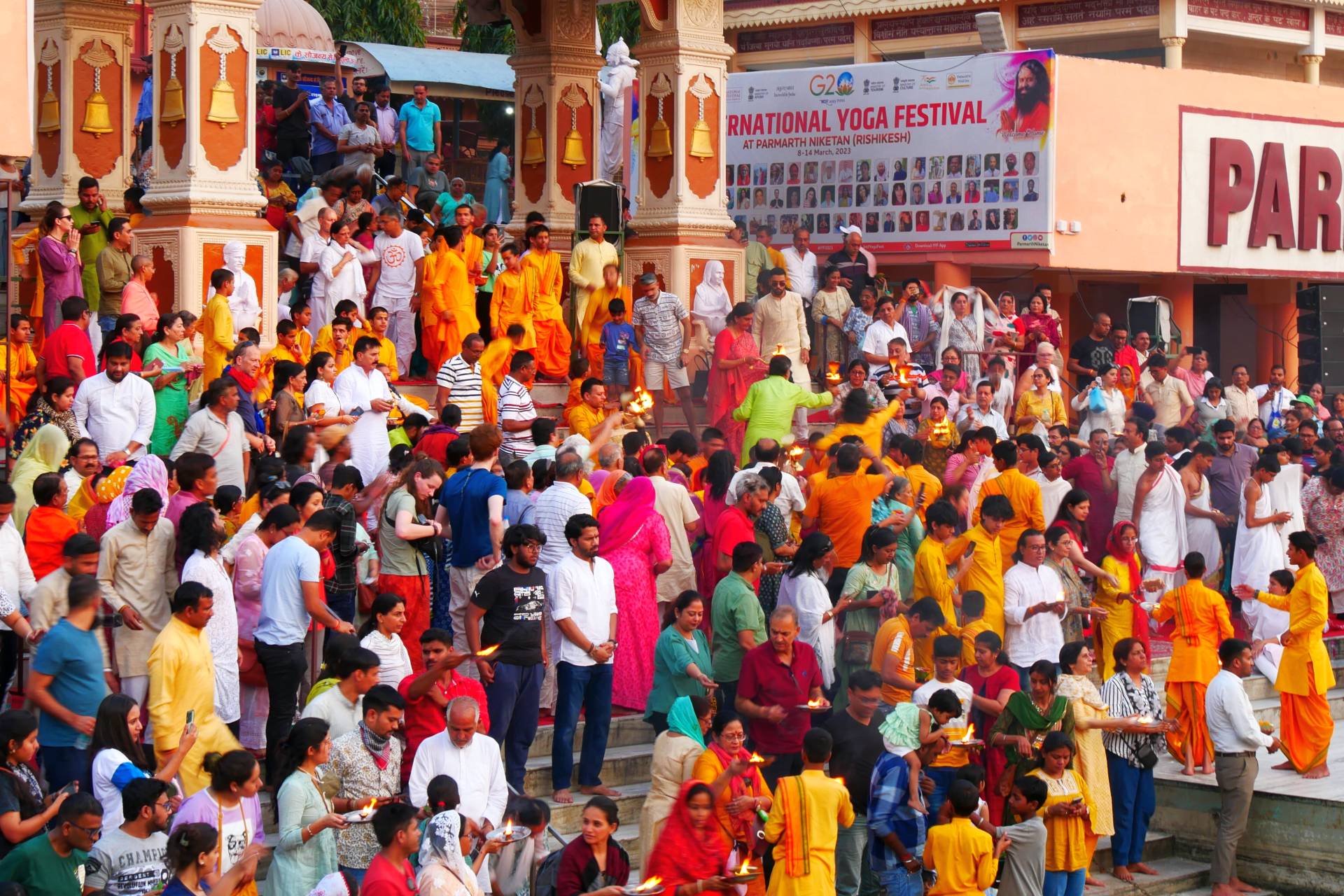In Indien ist man nie allein