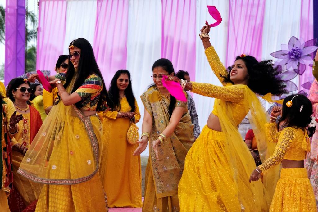 Our big fat Indian Wedding: Part 2 - Haldi