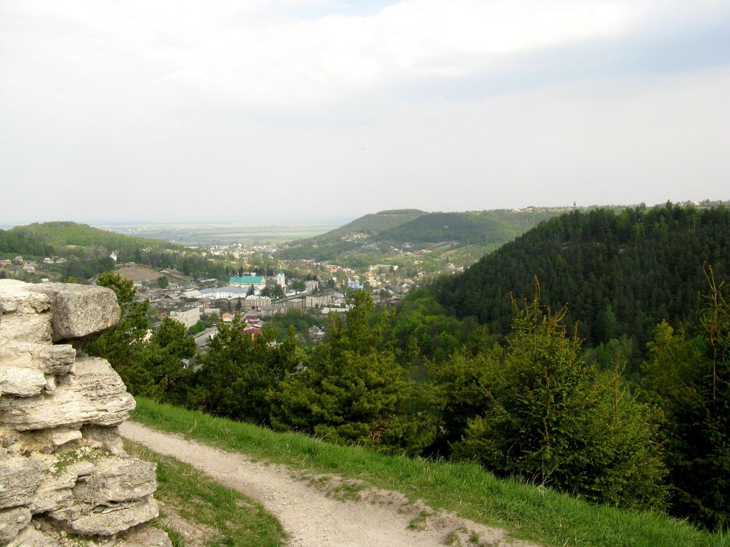 Вид на місто з замкової гори