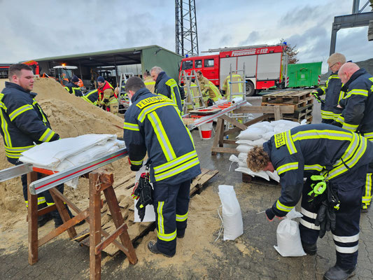 Einsatz: [T1] Präventionsmaßnahme Hochwasser