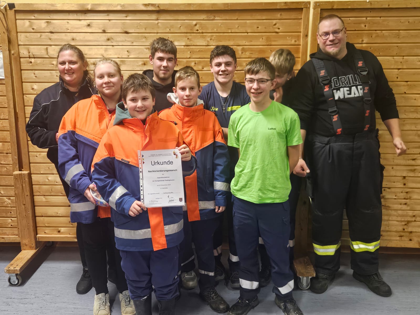 Nacht-Orientierungslauf der Jugendfeuerwehren