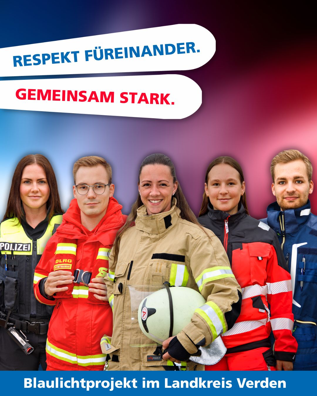 Respekt füreinander. Gemeinsam stark. 💪🚨