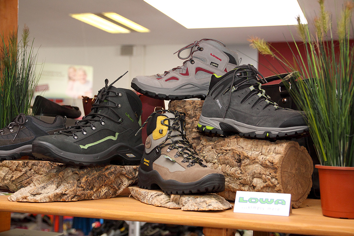 Outdoor & Trekking - auch Wanderschuhe sind unsere Stärke