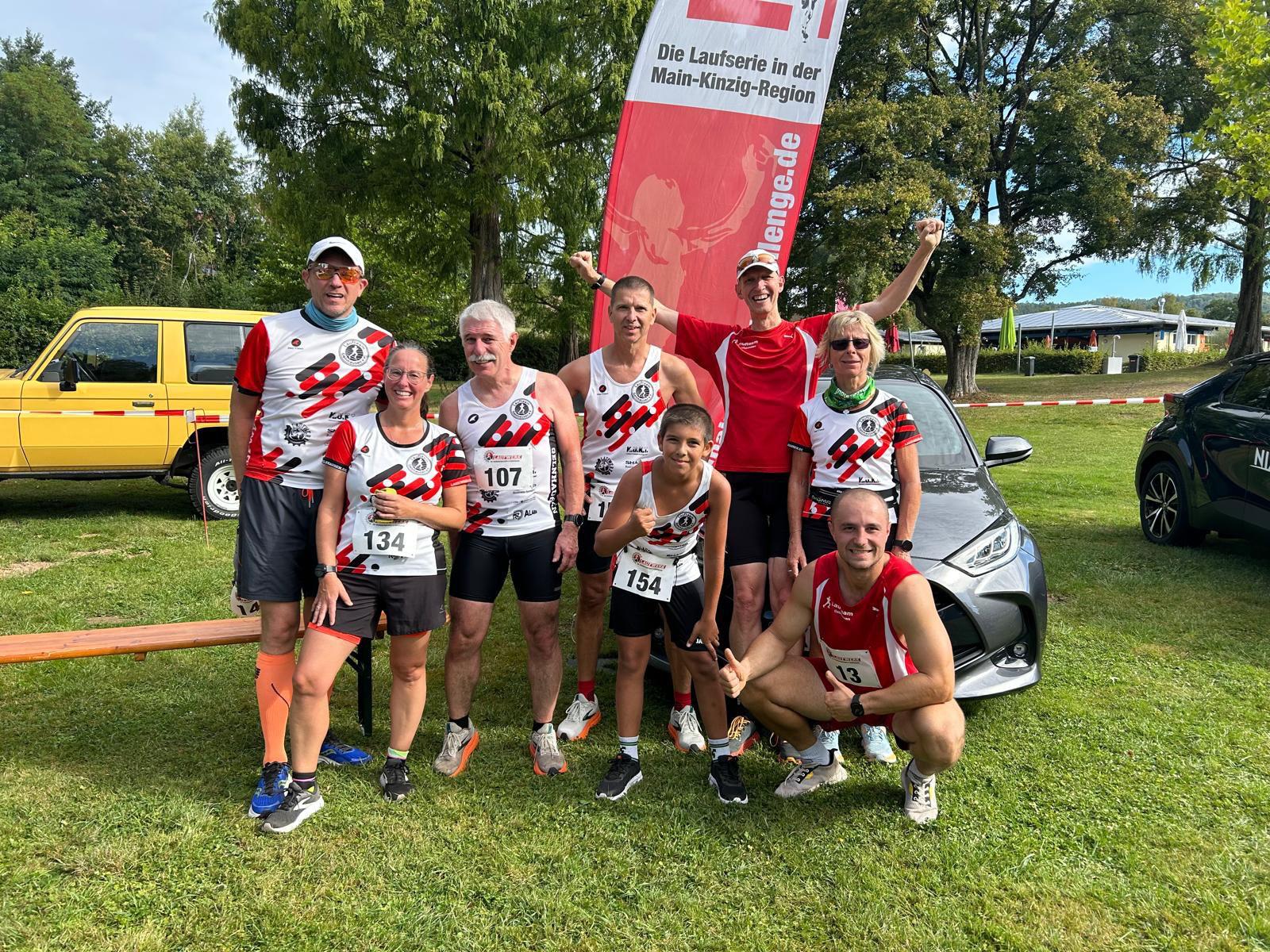 Das Laufteam Gelnhausen generationenübergreifend am Start und erfolgreich