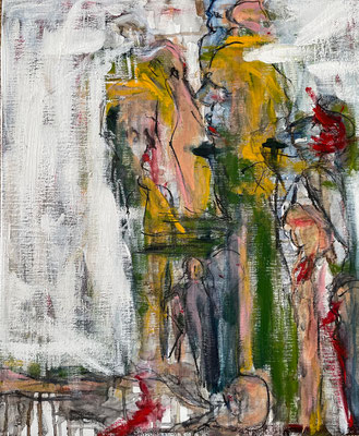 “Sleep in peace”  |  50 x 60 cm  |  "Mixed media op linnen"