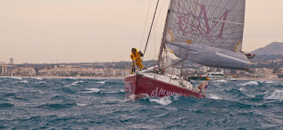 El Marino Dénia-Pinyol Vermell en aguas de Altea. Foto Pepe Zaragozí. CN Altea