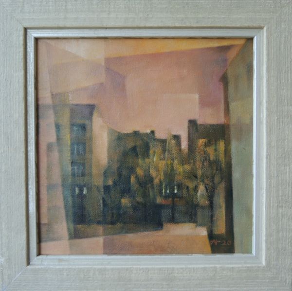 WV 394, Kaiserdamm, Ecke Witzlebenstr. , Berlin, 2013-20, 24x24cm