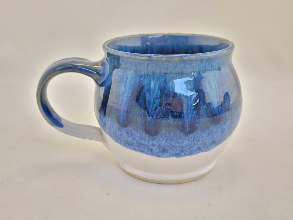Aqua/weiß Rückansicht