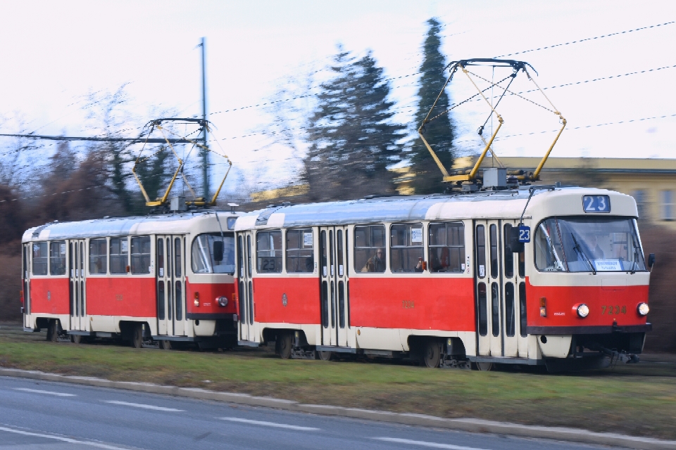 DPP Prague 7234-7235 Tatra T3SUCS tram set
