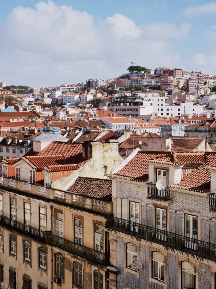 View of Lisbon rooftops