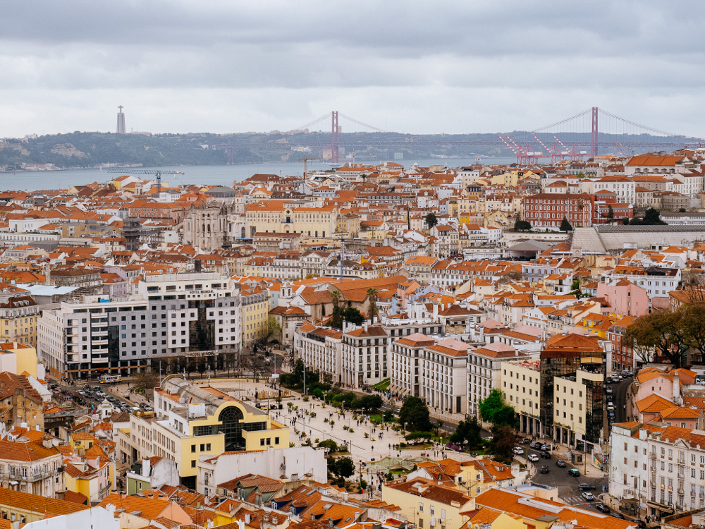 Stunning view from Miradouro da Senhora do Monte