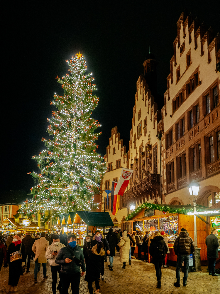 Römer, Römerberg, Frankfurt, Christmas Market, Weihnachtsmarkt, Town Hall, Altstadt, Old Town
