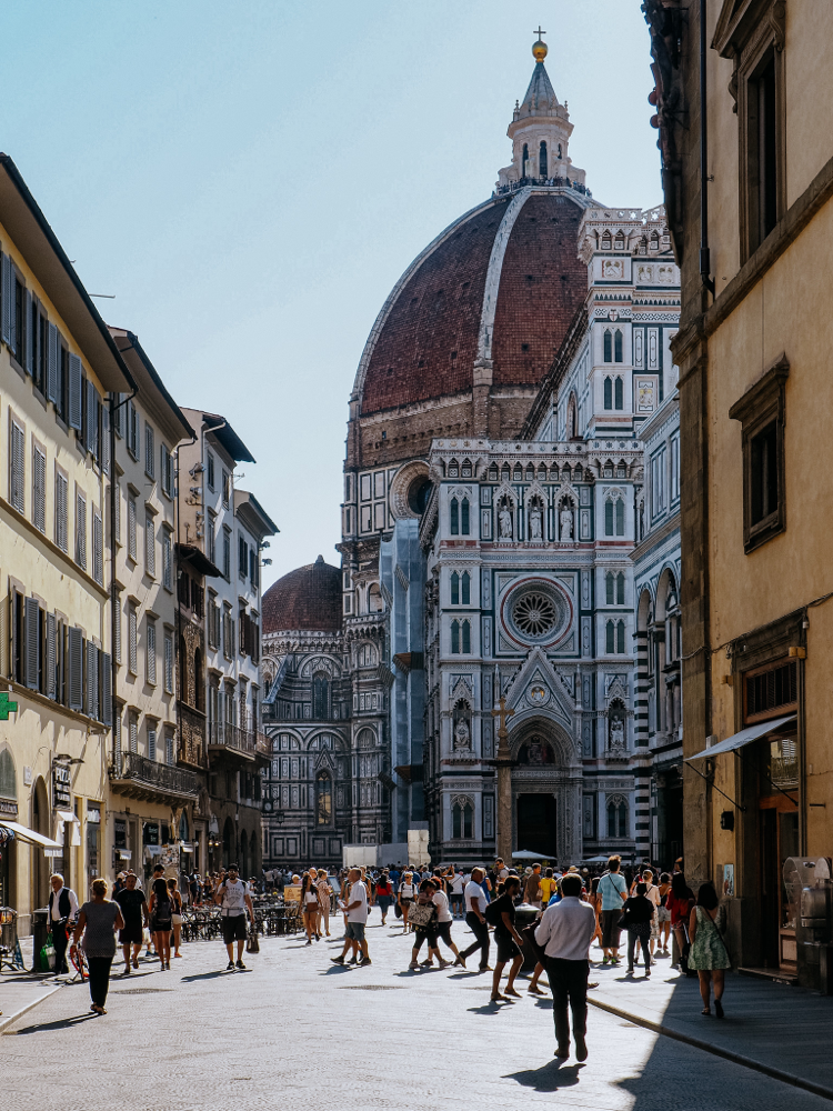 Another view of the Duomo (view from Via de' Cerretani)
