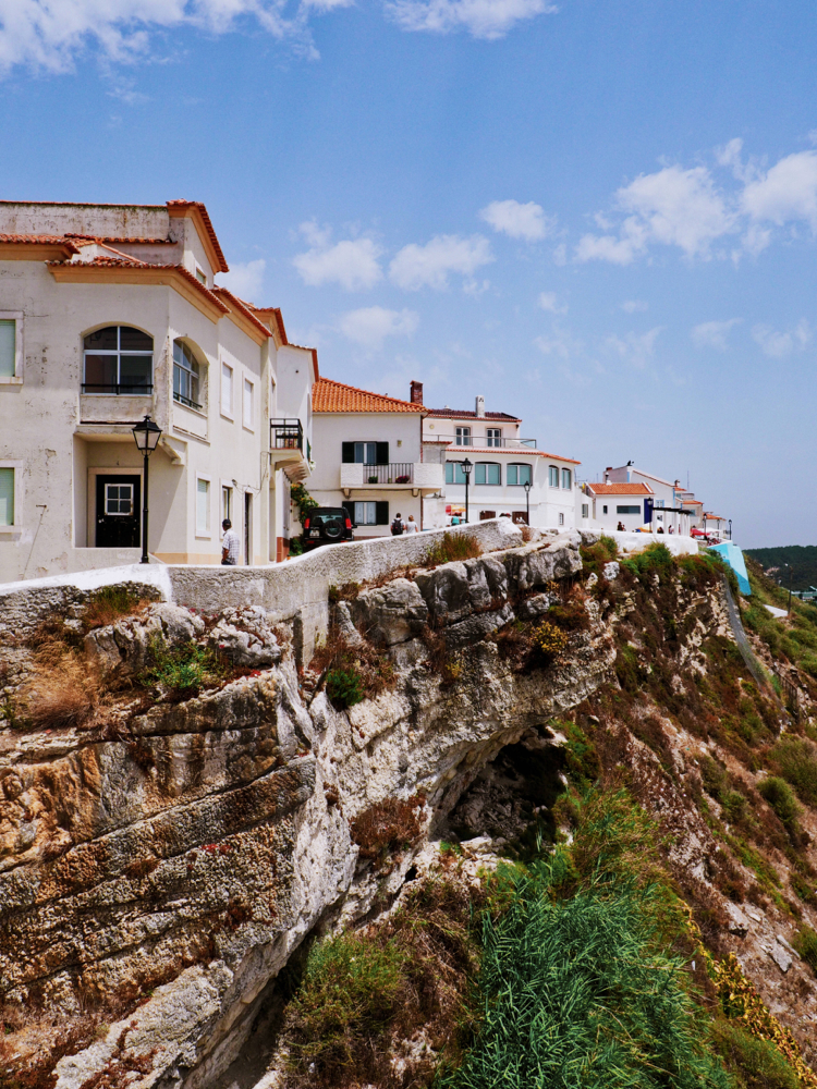 The upper city of Nazaré
