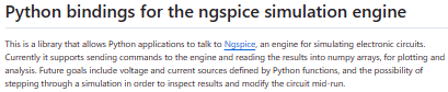ngspyceを試す