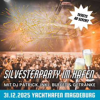 31.12.2025 Silvester Hafenparty - in der Bootshalle
