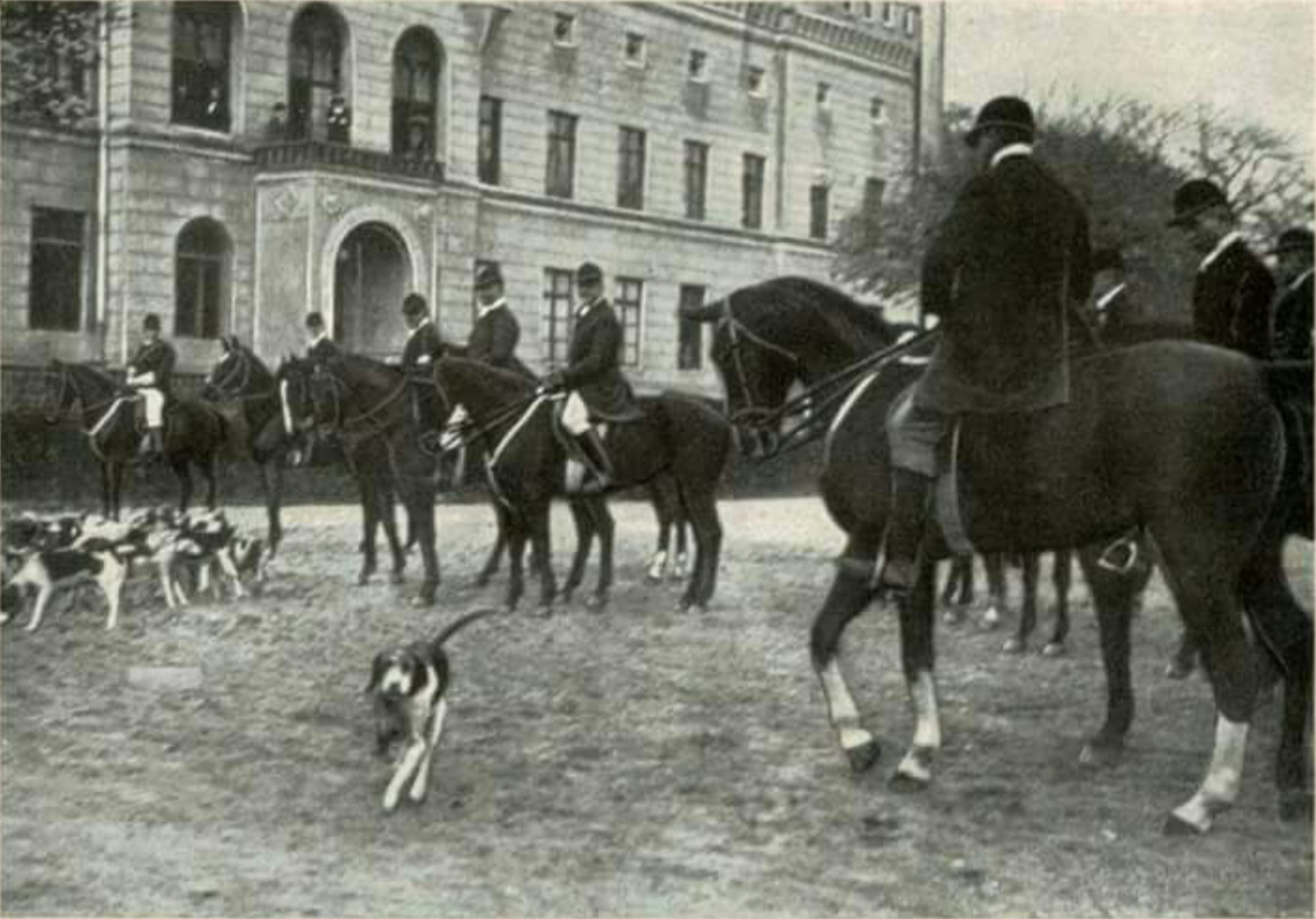 "Schloß Broock, historischer Sitz der 1. Mecklenburger Meute"