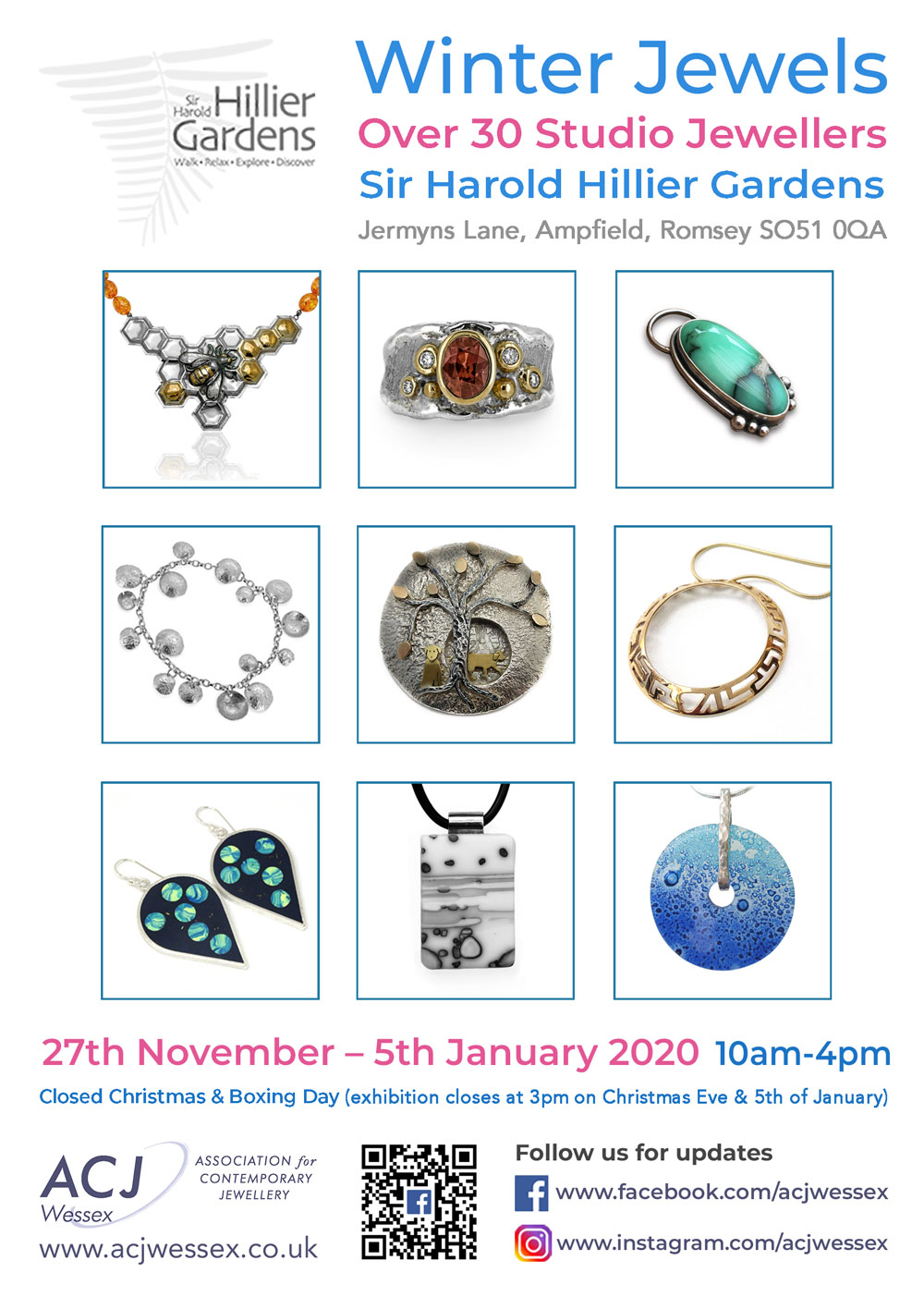 Winter Jewels Jewellery Exhibition Flyers 1
