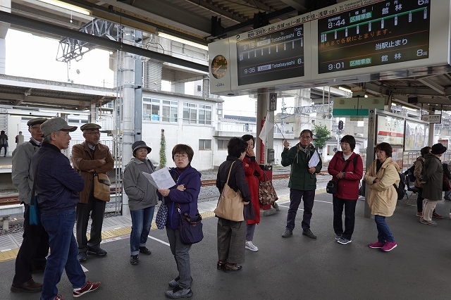 久喜駅で東武線に乗換えです