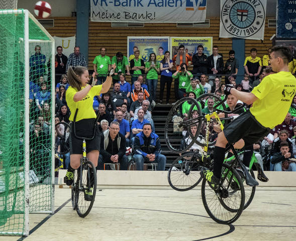 Eckball gegen Hofen bei der U17 DM