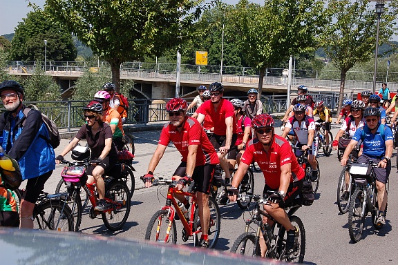 Letzte Teilnahme an der Tour de Länlde 