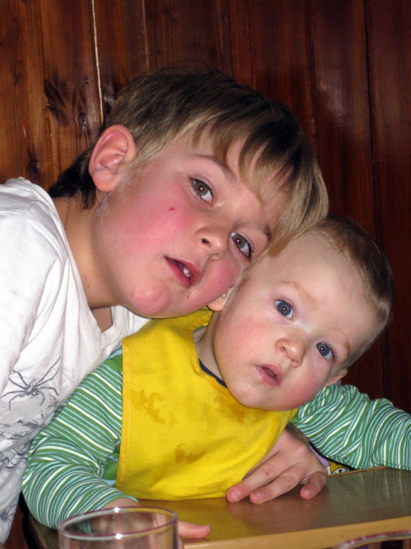 Jannik und Mika