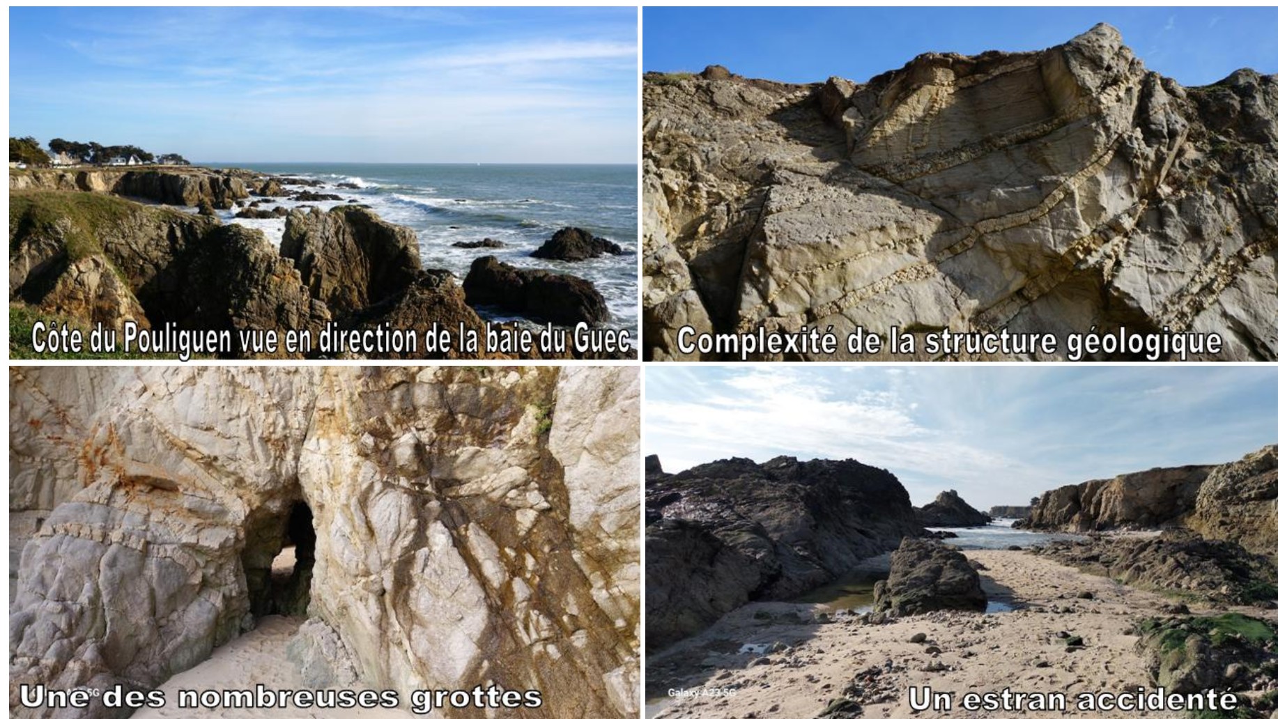 Visite du littoral de la Baie du Guec