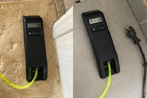 Altimètre électronique, outil d'EM EXPERTISE, expert en bâtiment