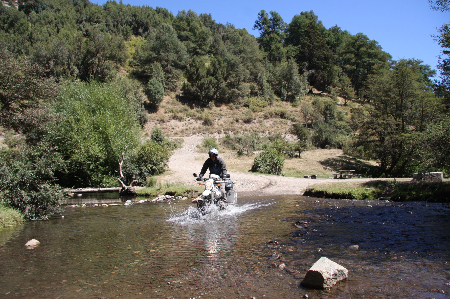 Wasserdurchfahrten machen Spaß
